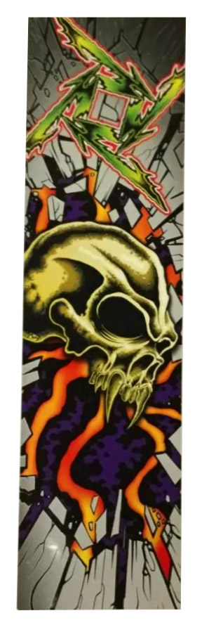 Metallica Pro Backbox Decal for Wood Backbox - Left